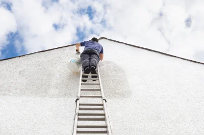 Peinture extérieure à Langouet — façades et ravalement